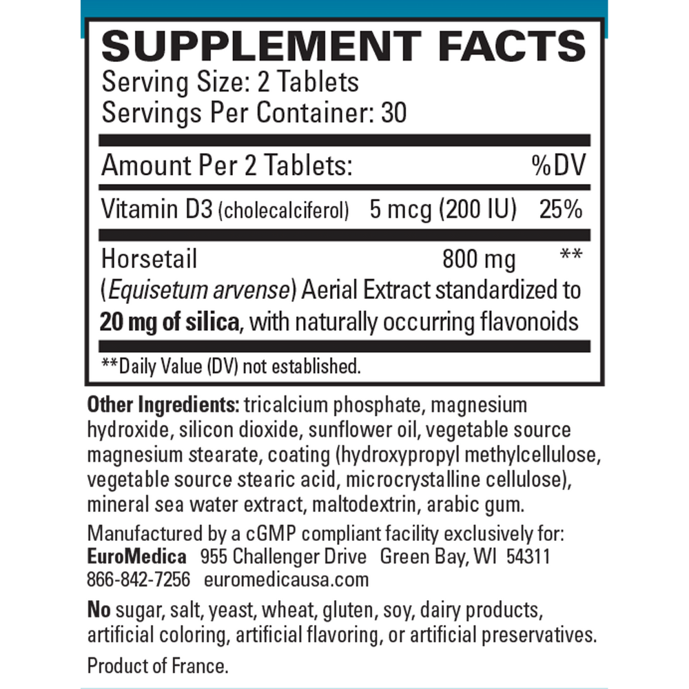 Silica-20, 20 mg, 60 Tablets