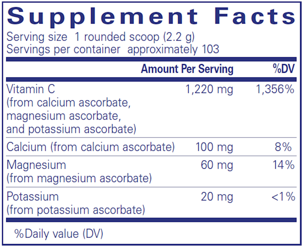 Buffered Ascorbic Acid powder , Pure