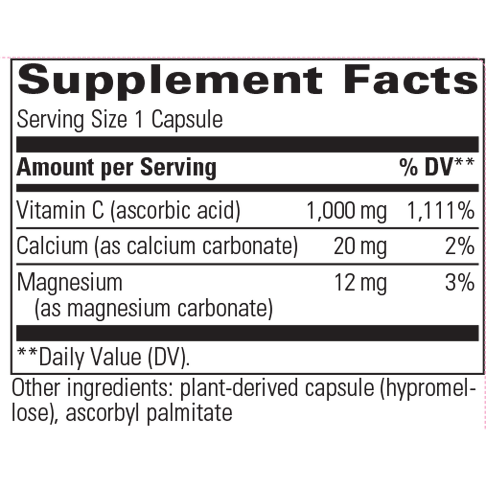 Buffered Vitamin C, 60 Capsules