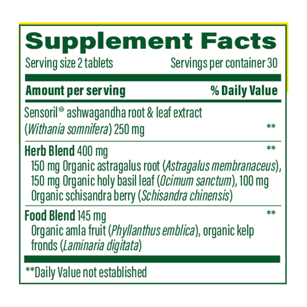 Ashwagandha Complex, 60 Tablets