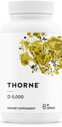 Vitamin D-5000, 60 Capsules , Brand_Thorne Research Form_Capsules Size_60 Caps
