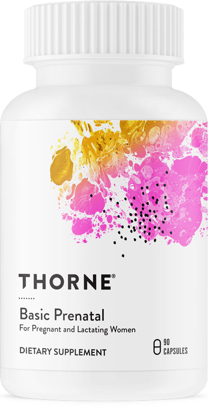 Basic Prenatal, 90 Capsules , Brand_Thorne Research Form_Capsules Size_90 Caps