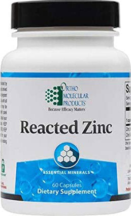 Reacted Zinc, 60 Capsules
