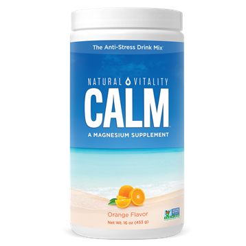 Natural Calm The Anti-Stress Drink, Orange Flavor, 16 Oz (453 g) Powder