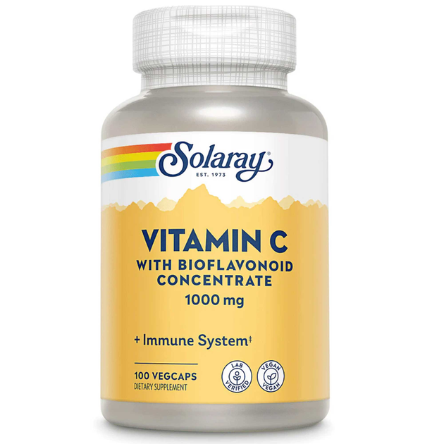 Vitamin C with Rose Hips, Acerola & Bioflavonoids, 1000mg