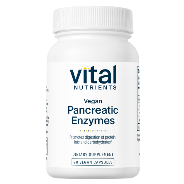 Vegan Pancreatic Enzymes. 90 Caps