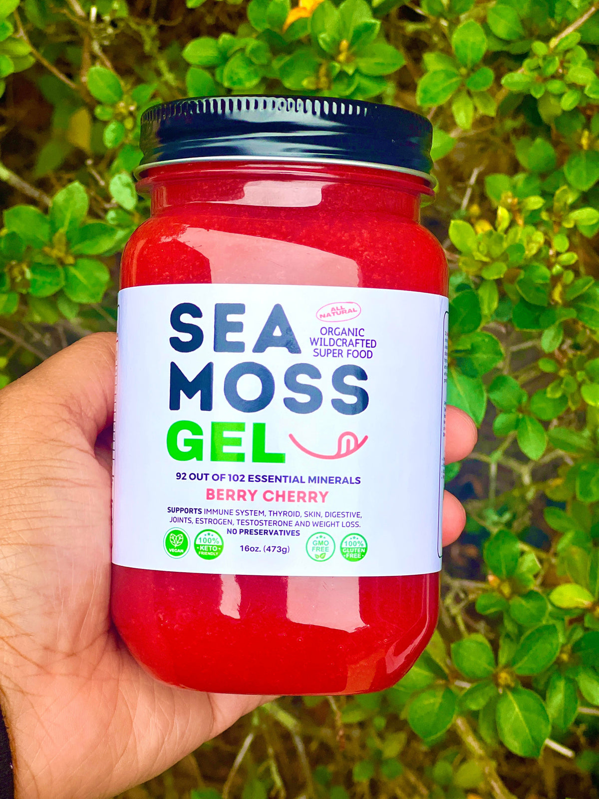 Flavored Sea Moss Gel - Dr. Sebi Inspired 100% Raw Organic - Wild Harvested Sea Moss , Grind Naturally Organics Shopify Collective