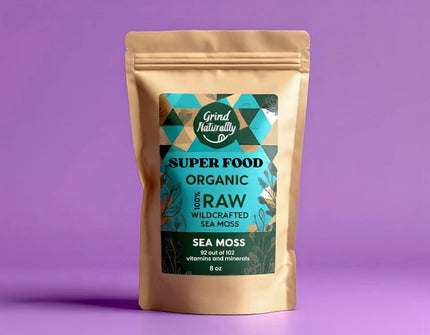 Raw Organic Sea Moss , Grind Naturally Organics Shopify Collective
