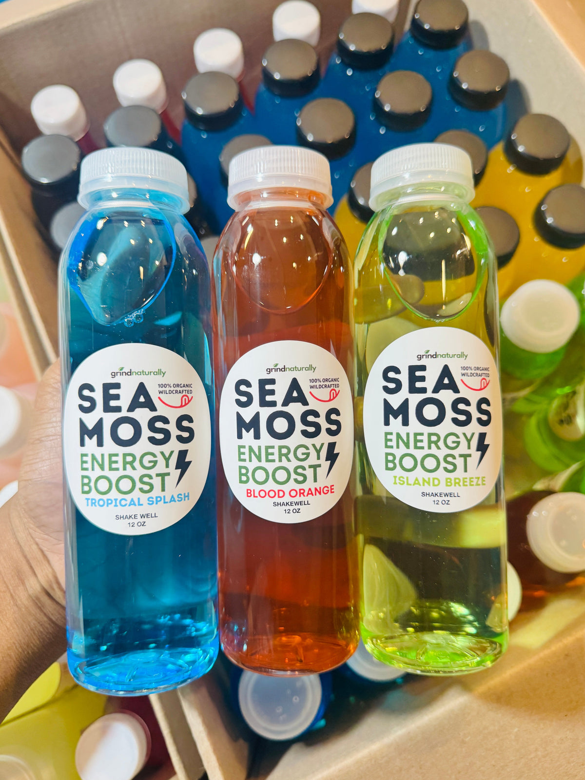 Sea Moss Energy Drink , Grind Naturally Organics Shopify Collective