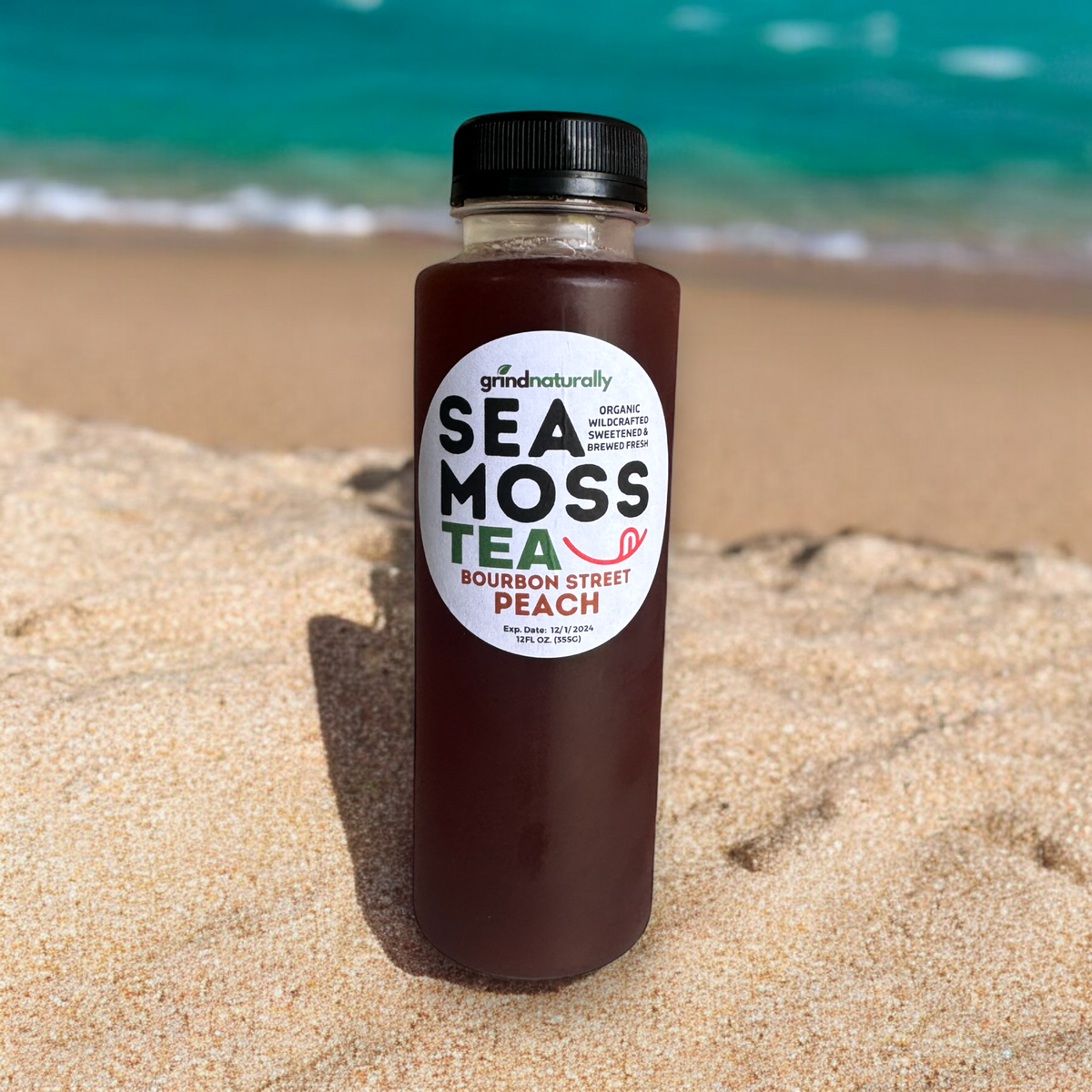 Organic Sea Moss Sweet Tea , Grind Naturally Organics Shopify Collective