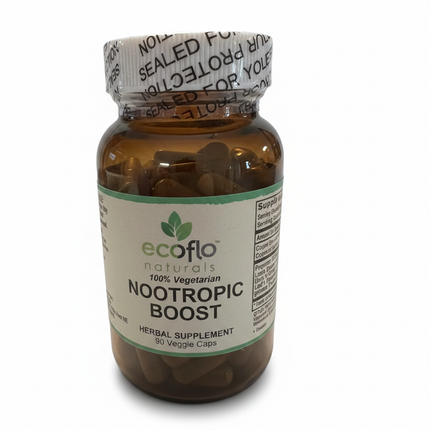 Ecoflo Naturals Nootropic Boost 90 Veggie Caps bottle