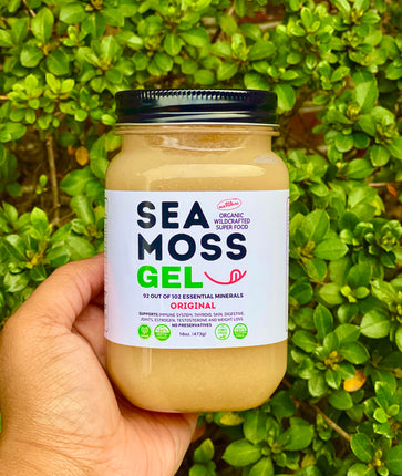 Original Sea Moss Gel - Dr. Sebi Inspired 100% Raw Organic - Wild Harvested Sea Moss , Grind Naturally Organics Shopify Collective