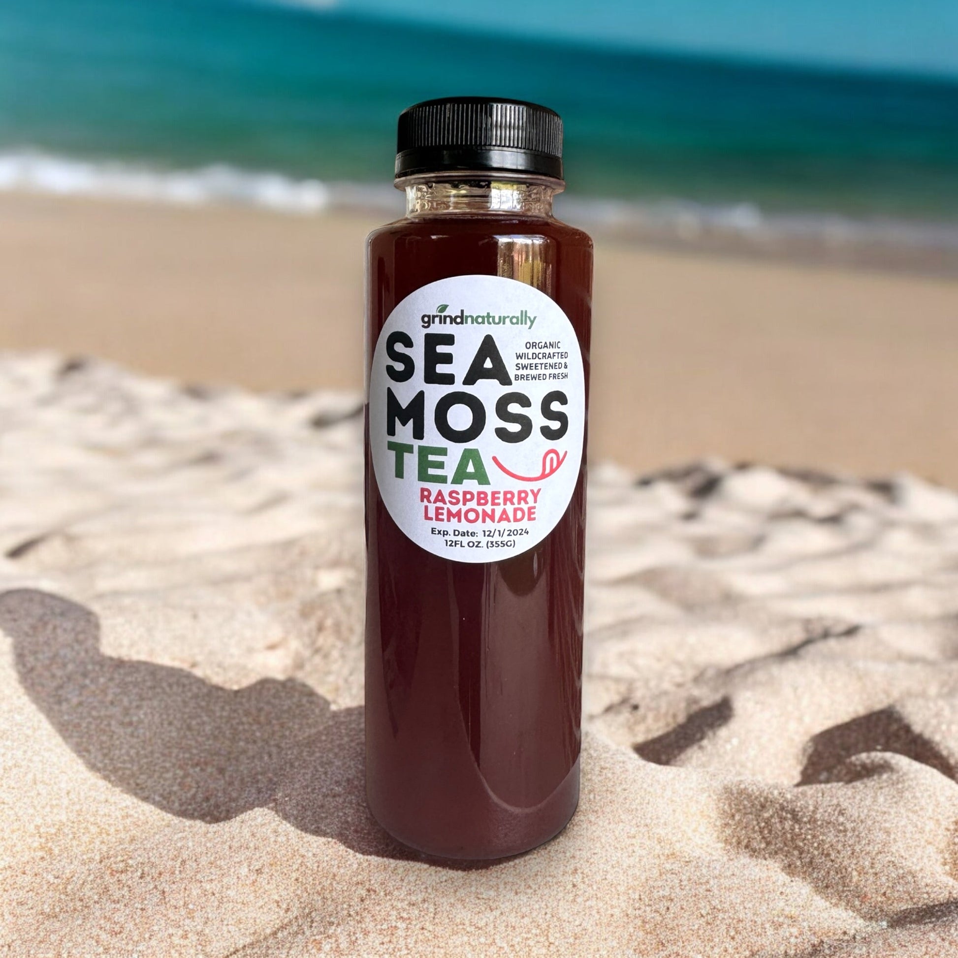 Organic Sea Moss Sweet Tea , Grind Naturally Organics Shopify Collective