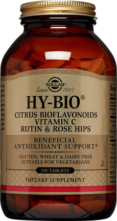 Hy-Bio® Citrus Bioflaonoids Vitamin C with Rutin & Rose Hips, 250 Tablets , 20% Off - Everyday [On] This is a Vitamin C Product