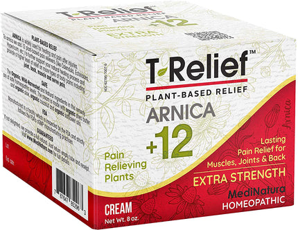 T-Relief™ Arnica +12 Extra Strength, 8 Oz Cream