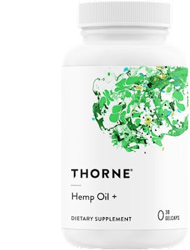 Hemp Oil + 30 gelcaps , Brand_Thorne Research Dietary Concern_Gluten Free