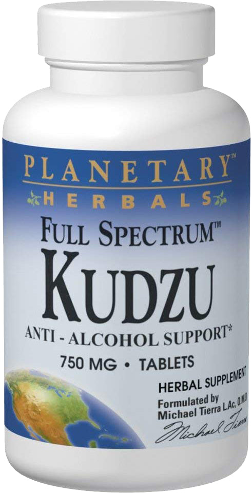 Full Spectrum Kudzu, 750 mg, 60 Tablets , Brand_Planetary Herbals Form_Tablets Potency_750 mg Size_60 Tabs