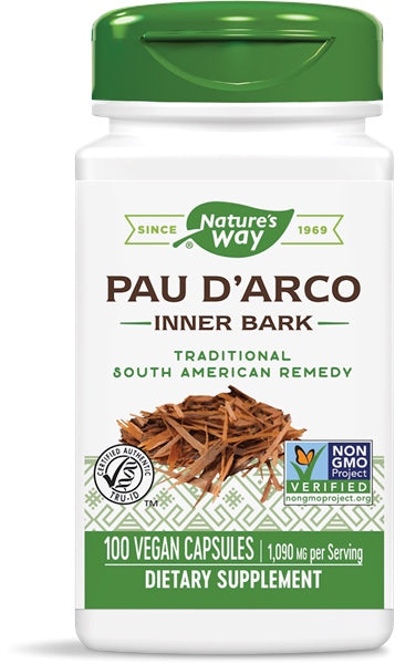 Pau d’Arco Inner Bark, 100 Capsules , Brand_Nature's Way Form_Capsules Size_100 Caps