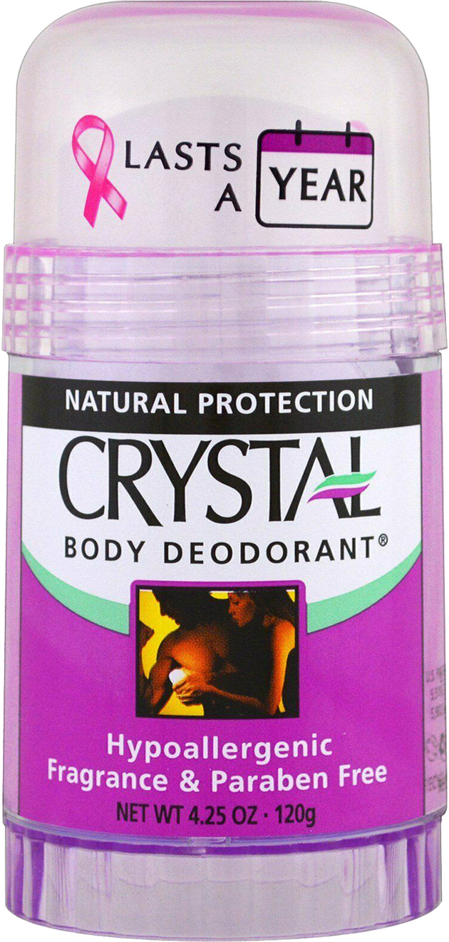 Crystal Body Deodorant®, 4.25 Oz (120 g) Stick , Brand_Crystal Deodorants Form_Stick Size_4 Oz