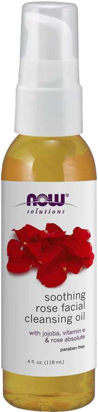 Soothing Rose Facial Cleansing Oil, 4 Fl Oz (118 mL) Oil , 20% Off - Everyday [On]