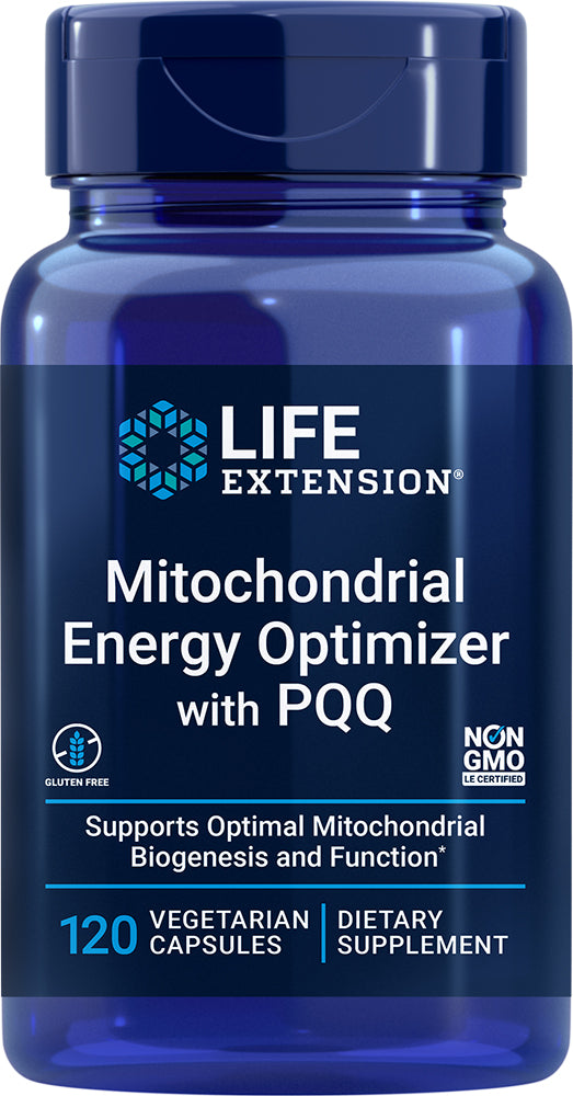 Mitochondrial Energy Optimizer with PQQ, 120 Capsules , Brand_Life Extension Form_Capsules Size_120 Caps