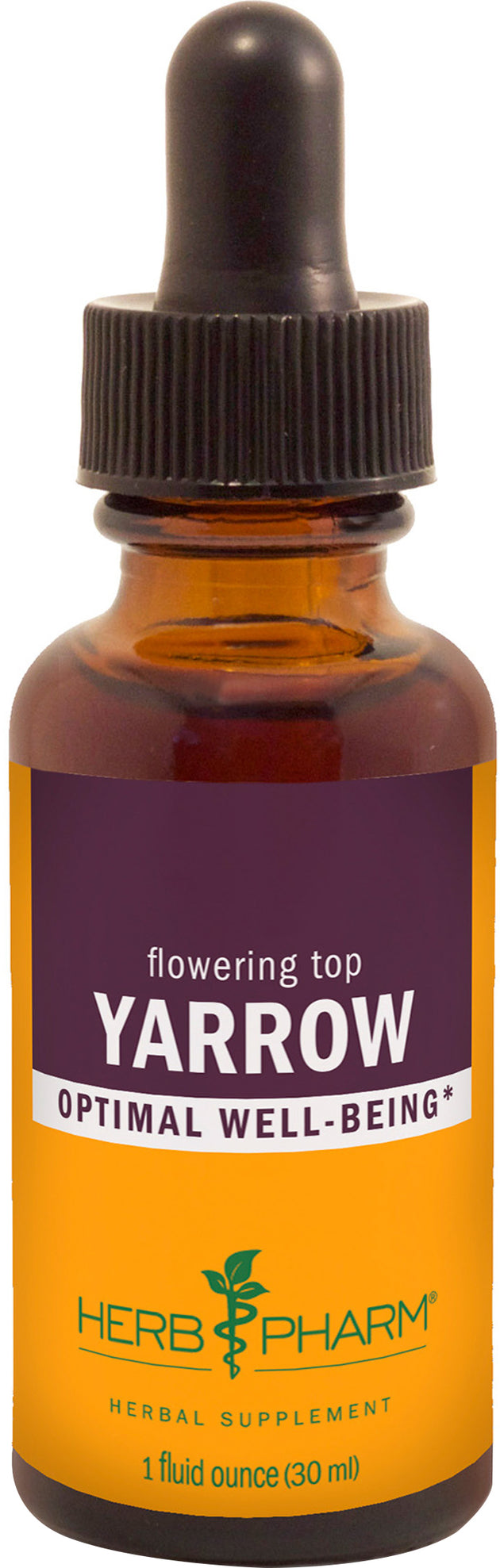 Flowering Top Yarrow, 1 Fl Oz (30 mL) Liquid , Brand_Herb Pharm Form_Liquid Size_1 Fl Oz