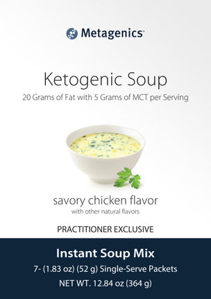 Ketogenic Soup, Savory Chicken Flavor, 7 Packets , Emersons