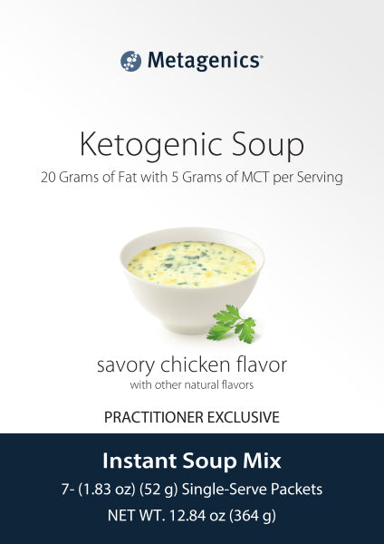 Ketogenic Soup, Savory Chicken Flavor, 7 Packets , Emersons