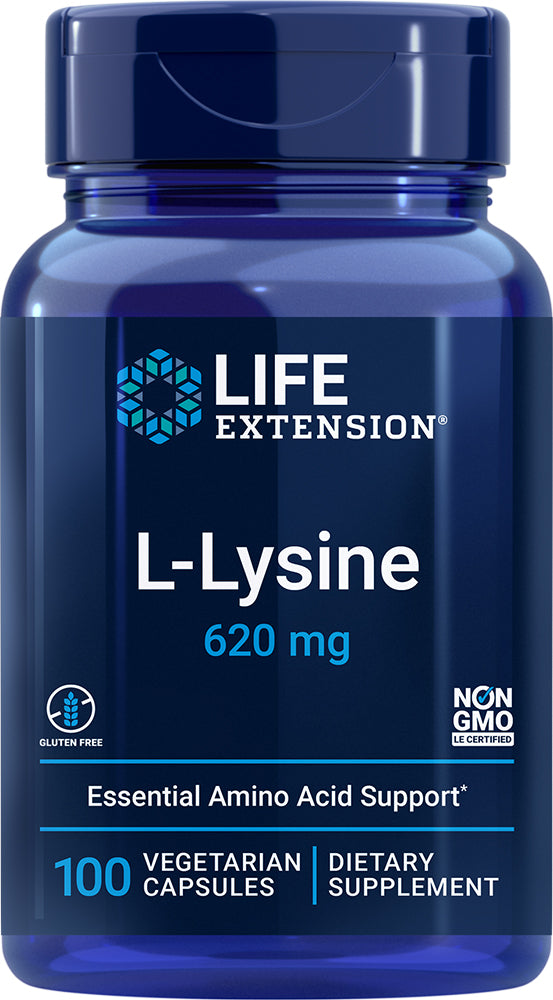 L-Lysine, 100 Vegetarian Capsules ,