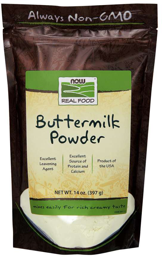 Buttermilk, 14 Oz Powder , Brand_NOW Foods Form_Powder Size_14 Oz
