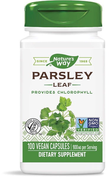Parsley Leaf, 100 Capsules , Brand_Nature's Way Form_Capsules Size_100 Caps