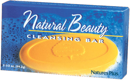 Natural Beauty Cleansing Bar, 3.5 Ounce , Brand_Nature's Plus Form_Soap Bar Size_3.5 Oz