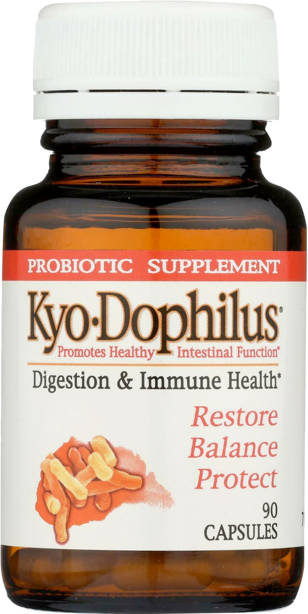 Kyo-Dophilus® Digestion and Immune Health, 90 Capsules , Brand_Kyolic Form_Capsules Size_90 Caps