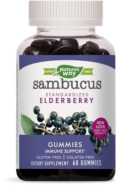 Sambucus Gummies, 60 Gummies , Brand_Nature's Way Form_Gummies Size_60 Chewables
