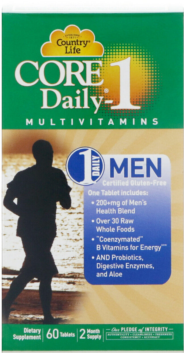 CORE Daily-1® Men's, 60 Tablets , Brand_Country Life Form_Tablets Size_60 Tabs
