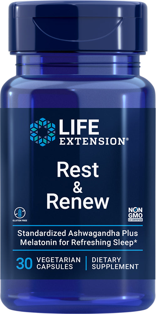 Rest & Renew, 30 Vegetarian Capsules ,