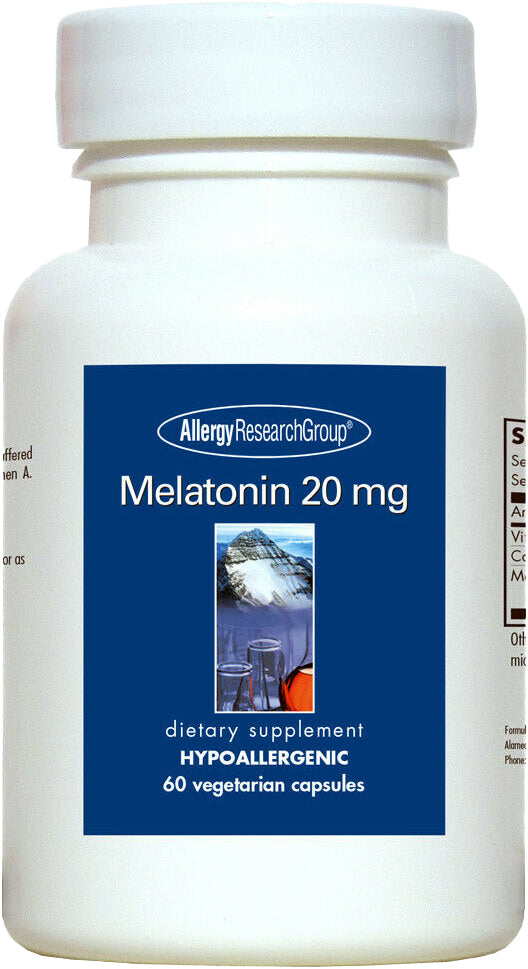 Melatonin, 20 mg, 60 Vegetarian Capsules ,