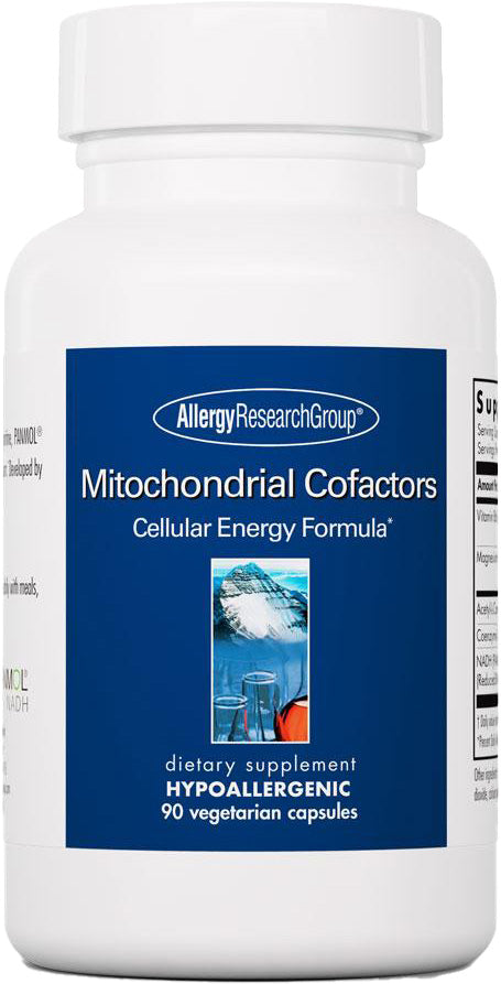 Mitochondrial Cofactors, 90 Vegetarian Capsules , Brand_Allergy Research Group