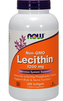 Lecithin (Non-GMO), 1200 mg, 200 softgels ,