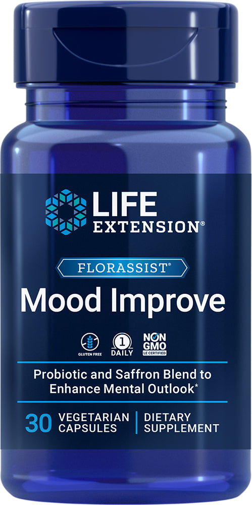 FLORASSIST® Mood Improve, 30 Vegetarian Capsules ,