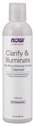 Clarify & Illuminate Cleanser, 8 fl oz. , Brand_NOW Foods Form_Cleanser Size_8 Fl Oz