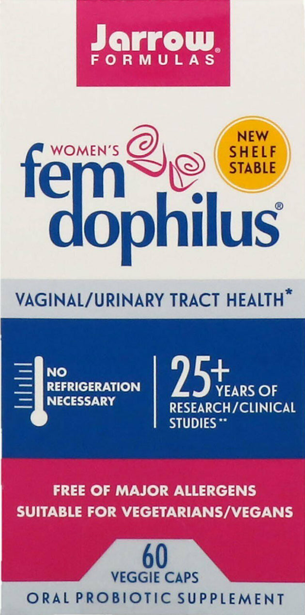 Women's Fem-Dophilus, 30 Veggie Caps , Brand_Jarrow Formulas Form_Veggie Caps Size_30 Caps