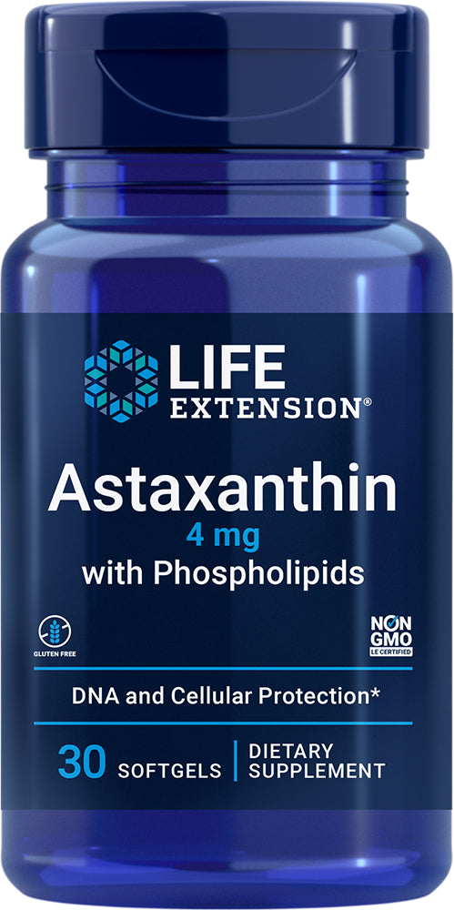 Astaxanthin with Phospholipids, 30 Softgels ,