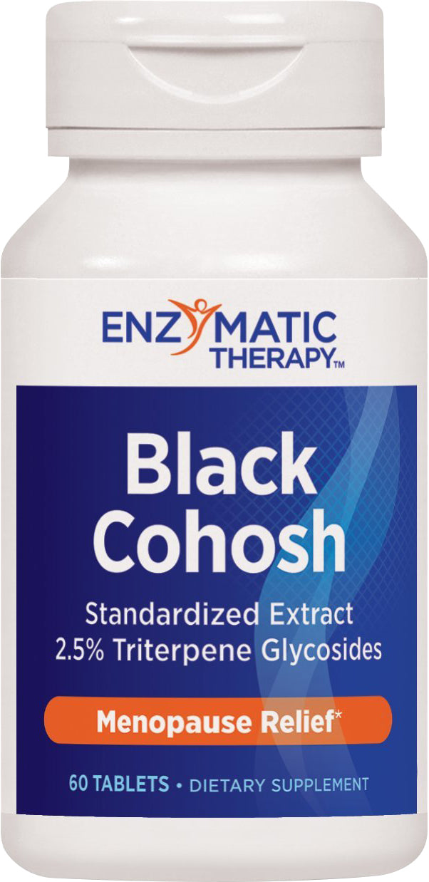Black Cohosh, 60 Tablets , Brand_Enzymatic Therapy Form_Tablets Size_60 Tabs