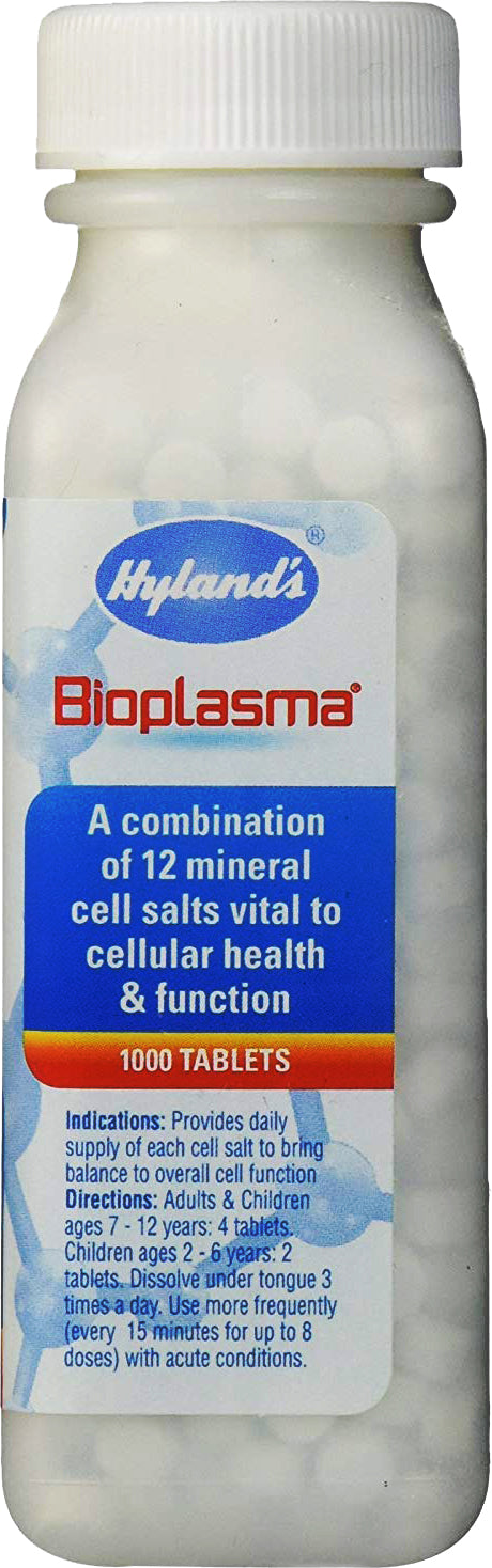 Bioplasma Cell Salts, 1000 Tablets , Brand_Hyland's Homeopathic Form_Tablets Size_1000 Tablets