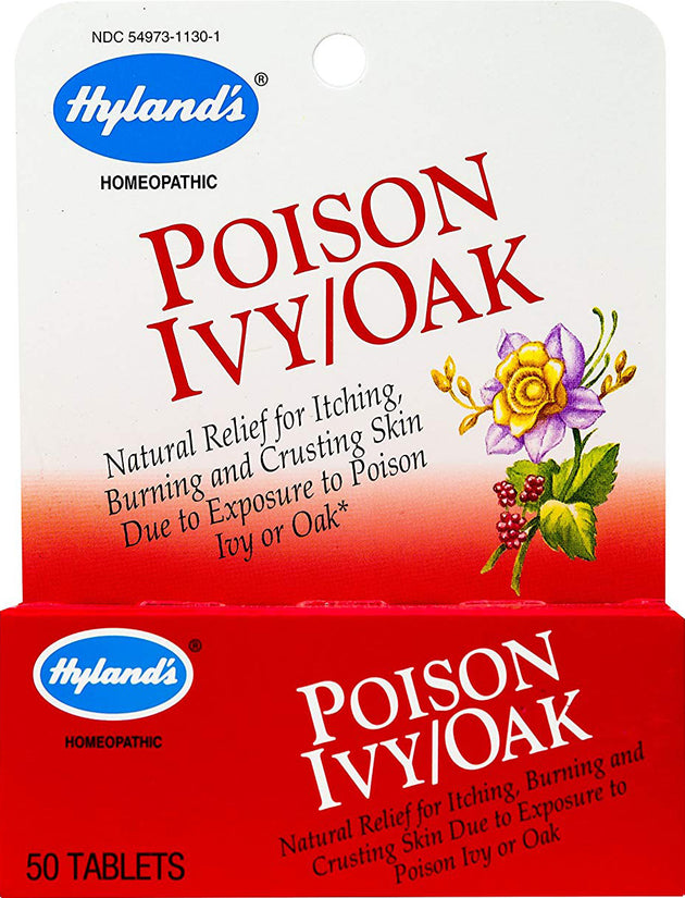 Hyland Poison Ivy Oak , Brand_Hyland's Homeopathic Form_Tablets Size_50 Tabs