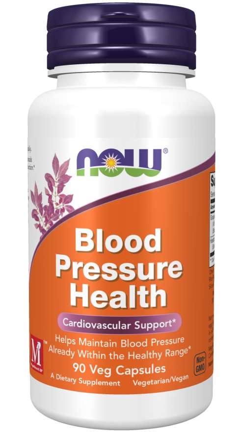 Blood Pressure Health 90 vegcaps , Brand_NOW Foods Form_Veg Capsules