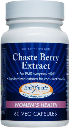 Chaste Berry Extract 225 mg, 60 Vegetarian Capsules
