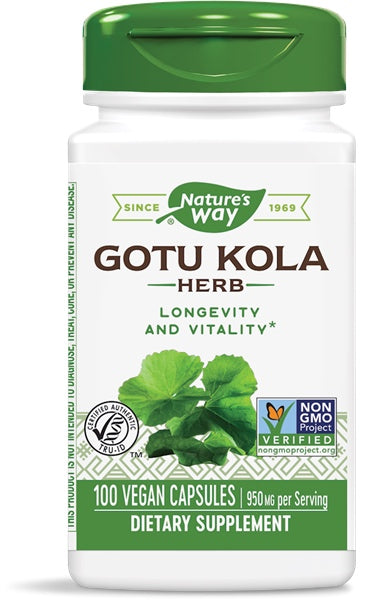 Gotu Kola Herb, 100 Capsules , Brand_Nature's Way Form_Capsules Size_100 Caps