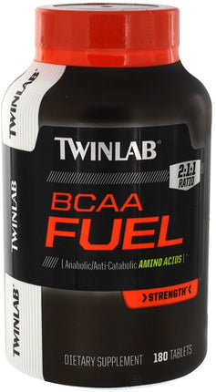 BCAA Fuel, 180 Tablets , Brand_TwinLab Form_Tablets Size_180 Caps